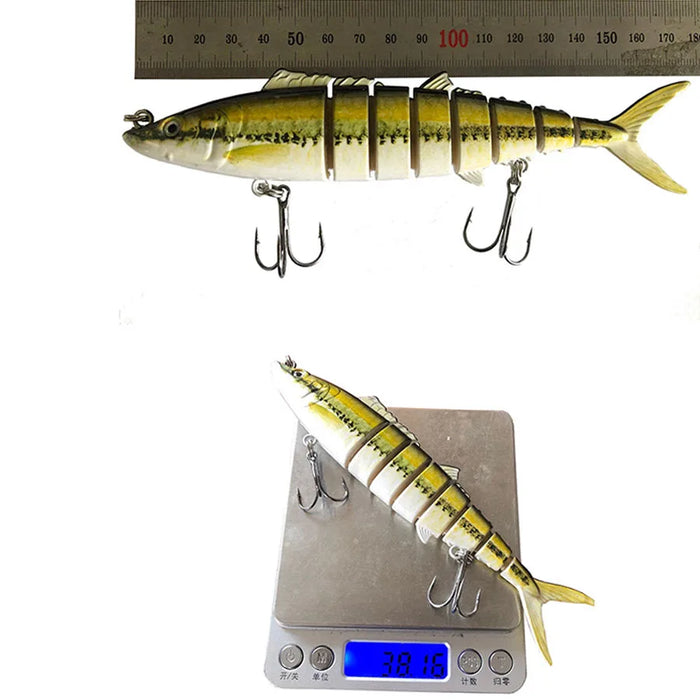8-Segment Jointed Floating Lure