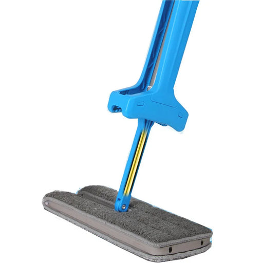 Double Sided Lazy Mop with Self-Wringing Ability