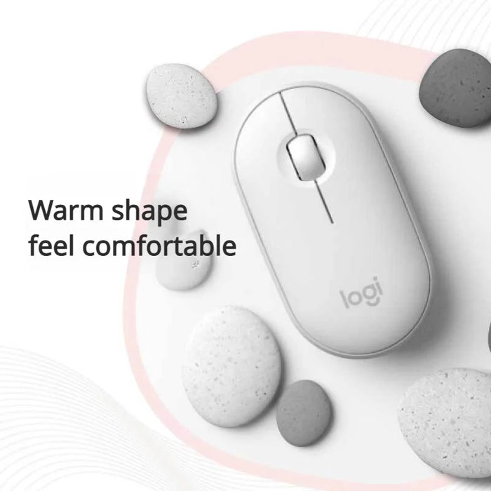 Mouse Portable Pebble Shape