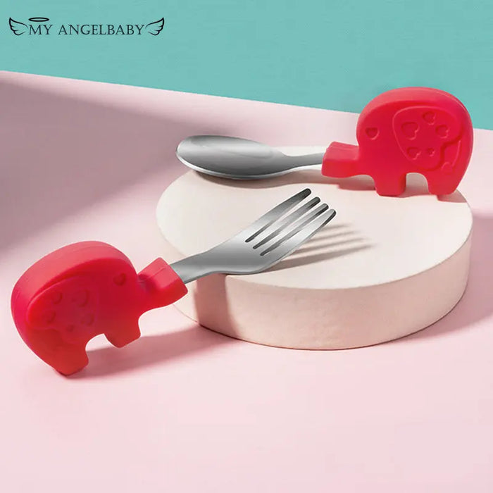 Stainless Steel Toddler Cutlery Set